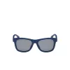 LACOSTE AKINIAI NUO SAULĖS L3651SRG-400 Unisex Mėlyni Matiniai Stačiakampiai Pilnas Rėmelis 48/17/130 mm