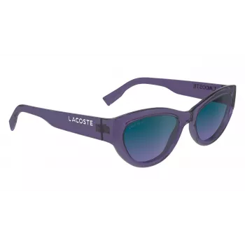 Lacoste moteriški akiniai nuo saulės L6013S5418513 – stačiakampis acetatinis rėmelis su UV400 apsauga – 54/18/140 mm