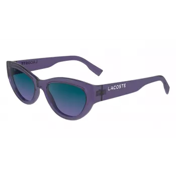 Lacoste moteriški akiniai nuo saulės L6013S5418513 – stačiakampis acetatinis rėmelis su UV400 apsauga – 54/18/140 mm