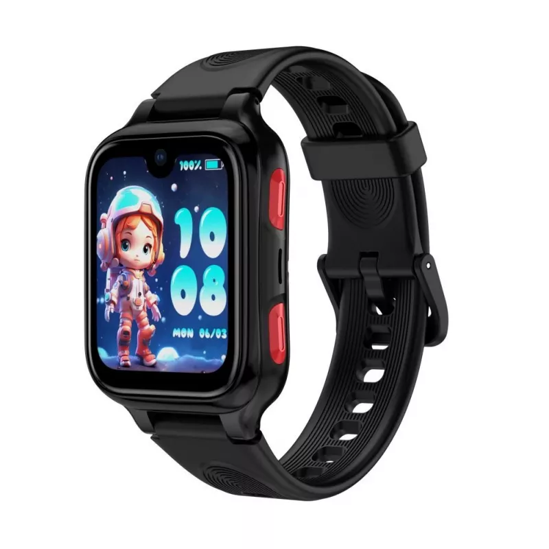 LAGENIO AI Kids Watch K9 4G Black