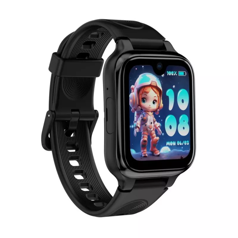 LAGENIO AI Kids Watch K9 4G Black