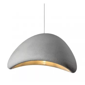 Lamp Pendant Ellama 30 cm juodo metalo E27 pramoninio stiliaus lubų šviestuvas