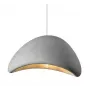 Lamp Pendant Ellama 30 cm juodo metalo E27 pramoninio stiliaus lubų šviestuvas