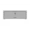 LANBERG 19 inch 4U Shelf 360mm Grey (4U/483x360mm, Load Capacity up to 90kg, 4-Point Mounting)