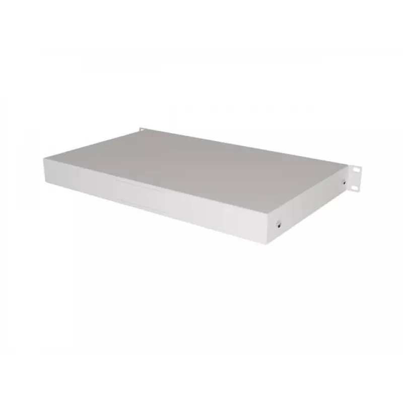 LANBERG 1U 19 inch Sliding Drawer 270mm Depth Grey (30kg Capacity)
