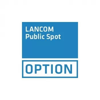 LANCOM WLC-PSPOT OPTION (61624) – „Wi-Fi“ viešosios interneto prieigos sprendimas