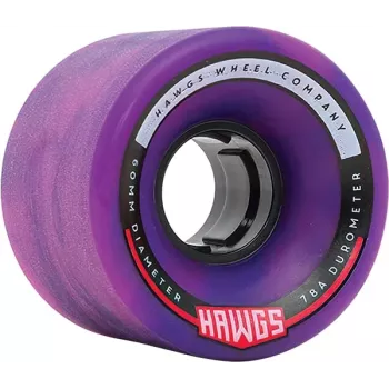 Landyachtz Chubby Hawgs 60mm Ratai Geltoni - 4 vnt. rinkinys