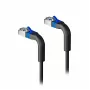 LANVIEW CAT6A U/FTP LSZH Patch Cable, RJ45, 0,5 m, pilka, 10Gbps, 500MHz