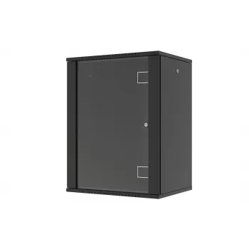 LANVIEW Quick Assembly Flat Pack 19 6U sieninis tinklo spintas - juodas (RWF16U45BL)