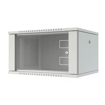 LANVIEW Quick Assembly Flat Pack 19 9U sieninis tinklo spintelis, 600x450x500 mm, juodas