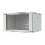 LANVIEW Quick Assembly Flat Pack 19 9U sieninis tinklo spintelis, 600x450x500 mm, juodas