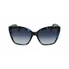 LANVIN moteriški drugelio formos akiniai nuo saulės LNV617S-425 mėlyni gradientiniai 59mm