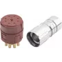 LAPP EPIC® M23 8+1 polių moteriškos jungties rinkinys su varžtiniu sujungimu, IP67 75009698
