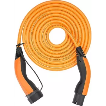 LAPP MOBILITY HELIX® Type 2 įkrovimo kabelis, iki 7,4 kW, 5 m, oranžinis (61797)