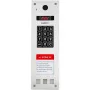 Laskomex CP-2533NR-040 Siauras vertikalus audio skydelis, nerūdijantis plienas, su RFID skaitytuvu
