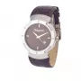 Laura Biagiotti LB0033M-04 Vyrų laikrodis, kvarcinis analoginis, 40 mm, juodas ciferblatas, natūrali oda