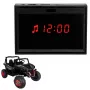 LCD muzikinis skydelis automobiliui su baterija XMX603