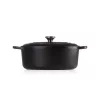 Le Creuset Signature Oval Roaster 31 cm Black Emaliuotas ketus (4.7L)