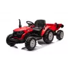 LEAN CARS 24V Baterinis traktorius HC-306 Raudonas su priekaba