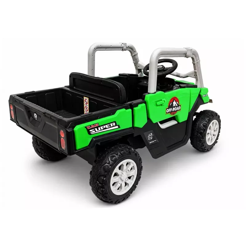 LEAN CARS 4x4 elektrinis visureigis vaikams GTS2299-H 24V žalias