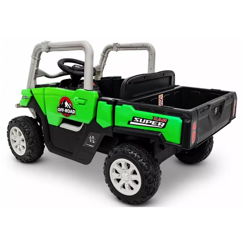 LEAN CARS 4x4 elektrinis visureigis vaikams GTS2299-H 24V žalias