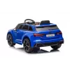 LEAN CARS Audi RS6 BRD-2118 baterijomis varoma mašina mėlyna