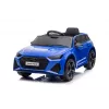 LEAN CARS Audi RS6 BRD-2118 baterijomis varoma mašina mėlyna