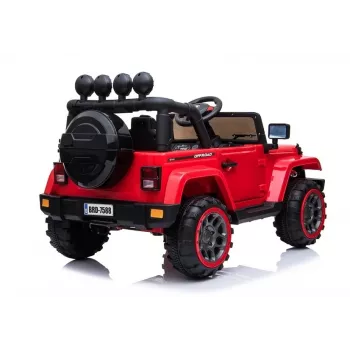 LEAN CARS automobilis su akumuliatoriumi Jeep BRD-7588 Raudonas 4x4 7408