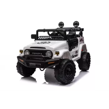 LEAN CARS Vaikiškas automobilis Toyota FJ White 4x4