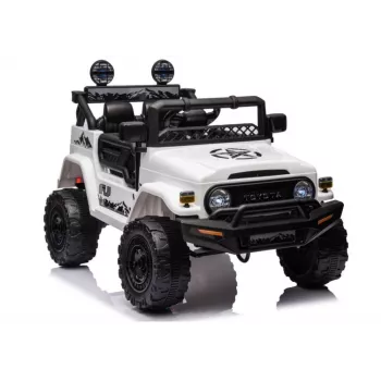 LEAN CARS Vaikiškas automobilis Toyota FJ White 4x4