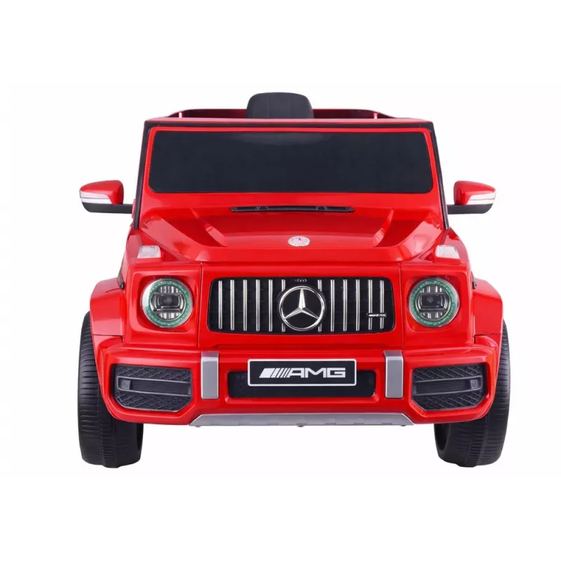 LEAN CARS baterijomis varomas automobilis Mercedes G63 S306-1 Raudonas