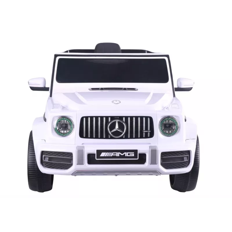 LEAN CARS baterijomis varomas automobilis Mercedes G63 S306-1 Baltas