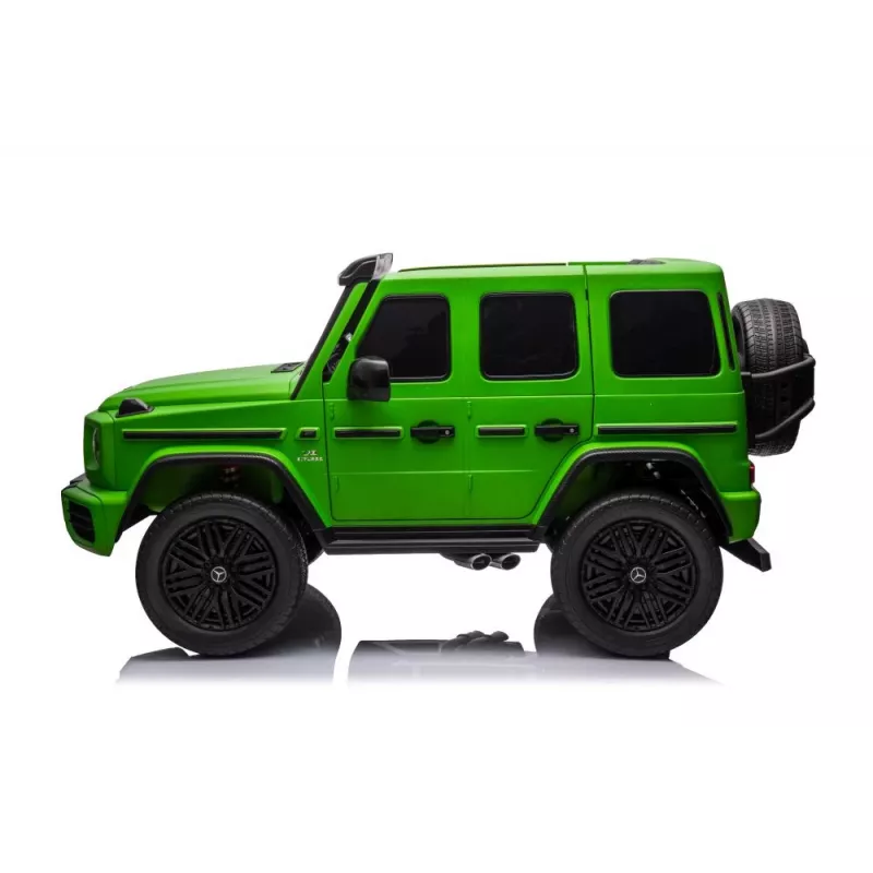 LEAN CARS Elektrinis automobilis Mercedes G63 XXL Žalias 24V