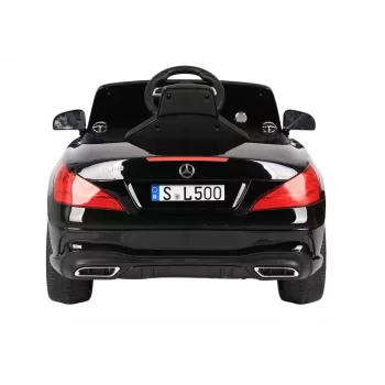LEAN CARS Baterijomis varomas automobilis Mercedes SL500 S506 Juodas