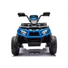 LEAN CARS Baterijinis keturratis ATV 6 ratų su priekaba JC606 24V 4x4 mėlynas