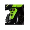 LEAN CARS Battery Operated Tractor with Backcase, Excavator, Green 3404