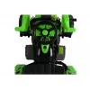 LEAN CARS Battery Operated Tractor with Backcase, Excavator, Green 3404