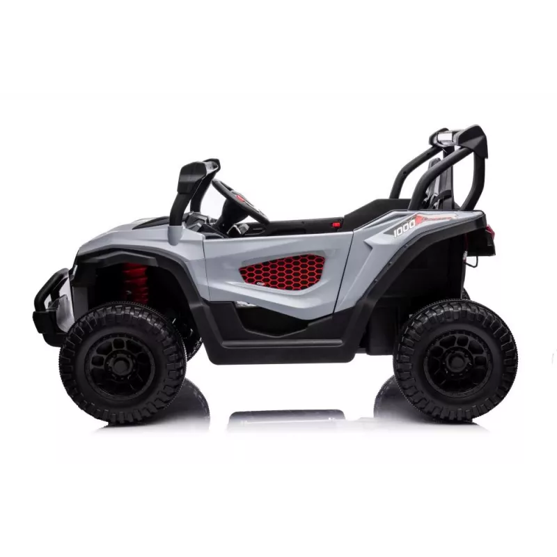 LEAN CARS akumuliatorinis automobiliukas S618 pilkas 4x4