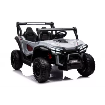 LEAN CARS akumuliatorinis automobiliukas S618 pilkas 4x4