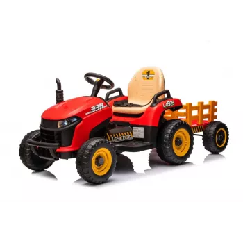 LEAN CARS BBH-030 Red Battery Tractor