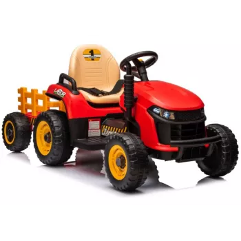 LEAN CARS BBH-030 Red Battery Tractor