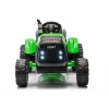 LEAN CARS CH9959B baterinis traktorius su priekaba, šviesiai žalias, 24V