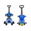 LEAN CARS Coupe Car Manual Ride On with Parent Handle - Blue