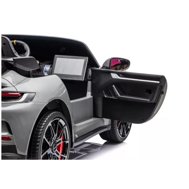 LEAN CARS DK-P911 Porsche GT3 24V vaikiškas automobilis su akumuliatoriumi, pilka