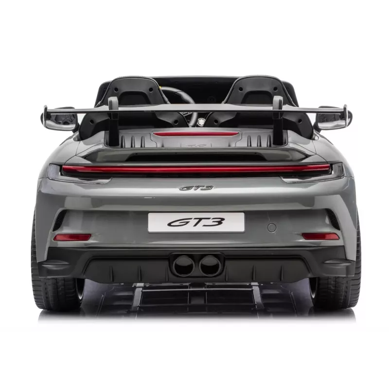 LEAN CARS DK-P911 Porsche GT3 24V vaikiškas automobilis su akumuliatoriumi, pilka