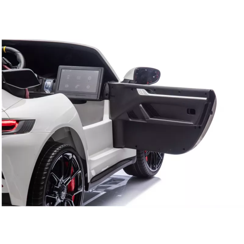 LEAN CARS DK-P911 Porsche GT3 24V vaikiškas elektromobilis baltas