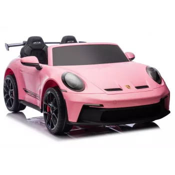 LEAN CARS DK-P911 Porsche GT3 24V rožinis akumuliatorinis važinėjamas automobilis