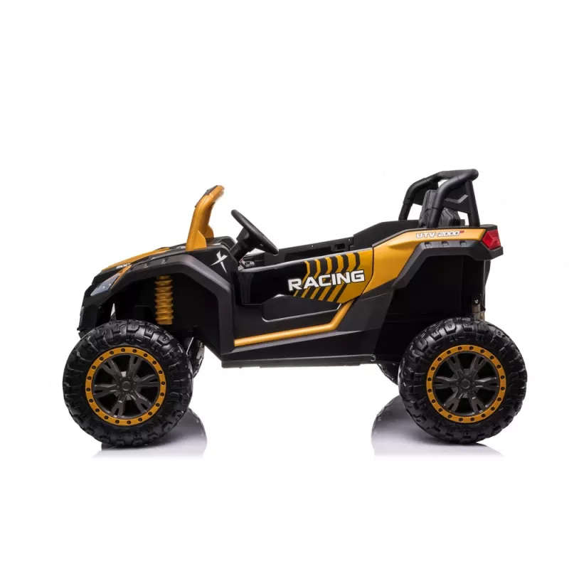 LEAN CARS Electric Ride On Buggy A032 Gold