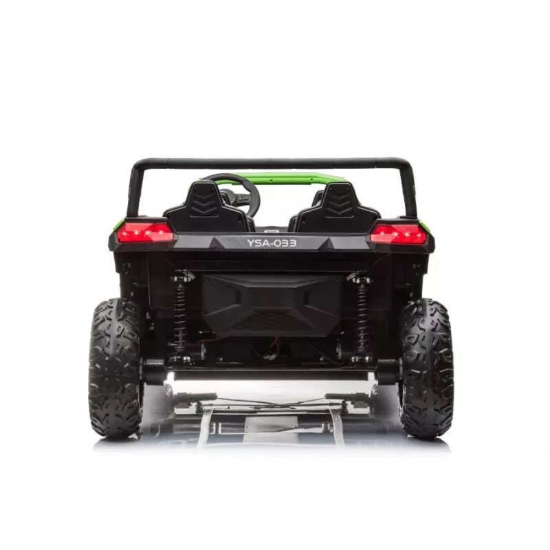 LEAN CARS Elektrinis Visureigis Buggy A033 4x4 24V Žalia