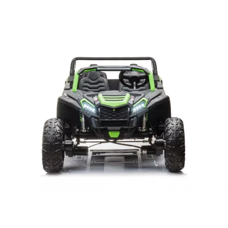LEAN CARS Elektrinis Visureigis Buggy A033 4x4 24V Žalia